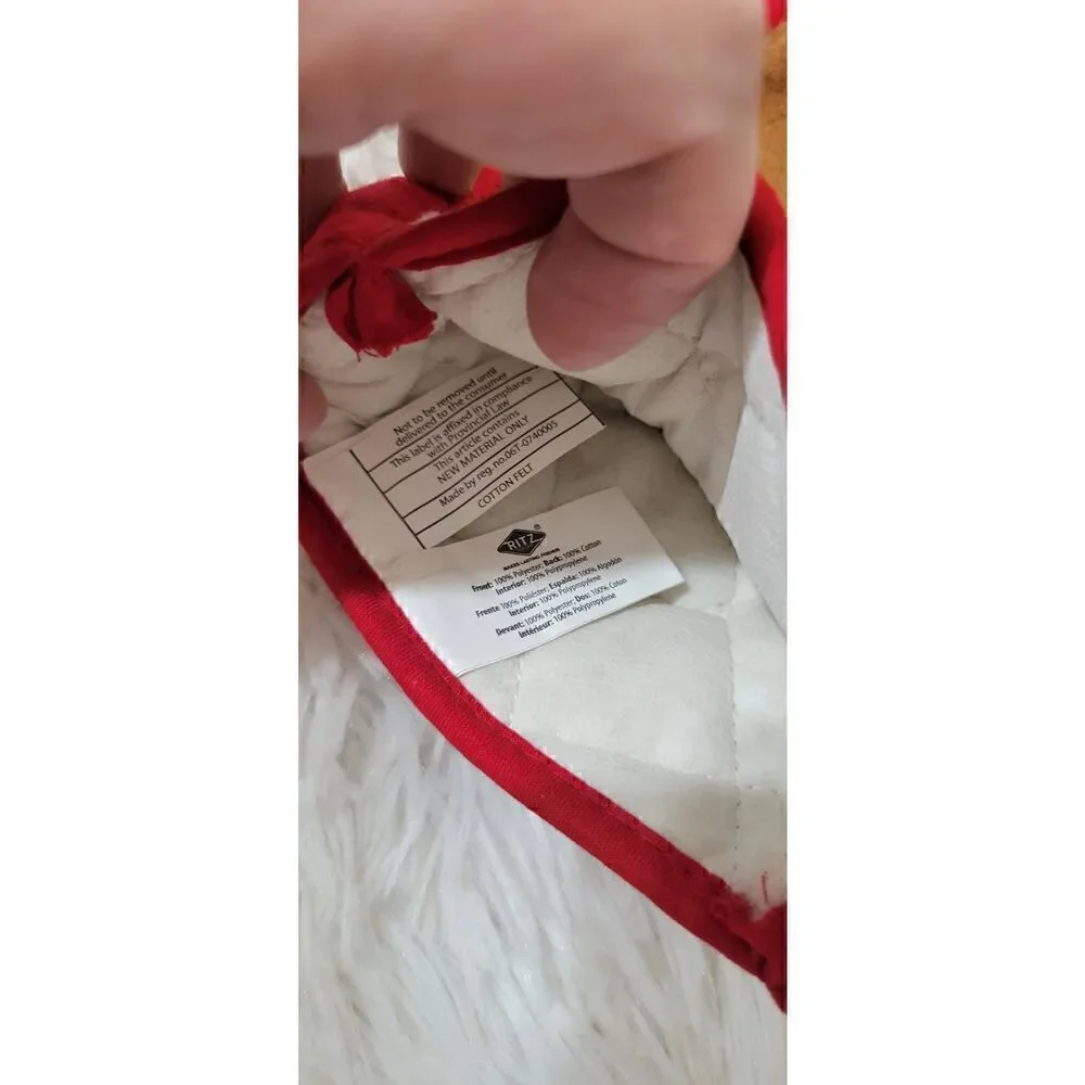 Ritz Festive Home Thumb Mitt Oven Mitt Gingerbread New Holiday Kitchen Gift